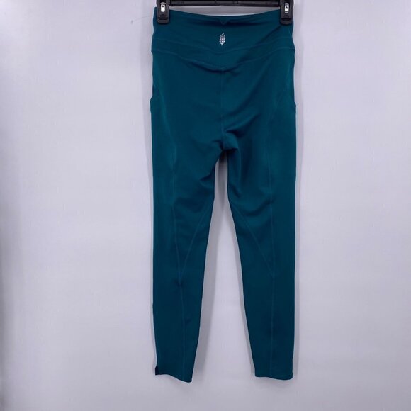 Free People FP Movement Green Leggings Women's Size Small - Picture 5 of 11